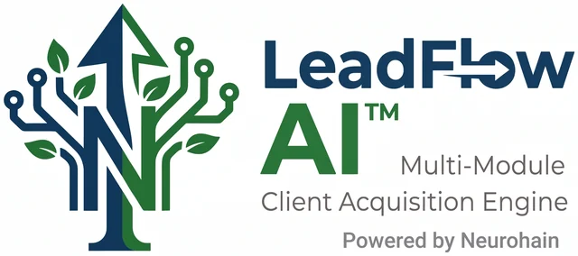 LeadFlow AI™ — Multi-Module Client Acquisition Engine, powered by Neurohain